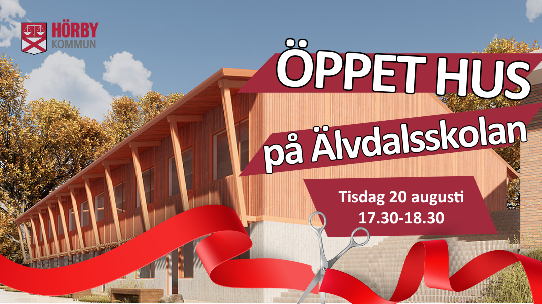 öppet hus och invigning av Älvdalsskolans nya klassrum