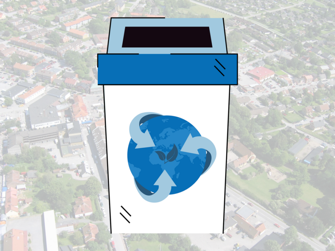 soptunna avfall återvinning i kommun
